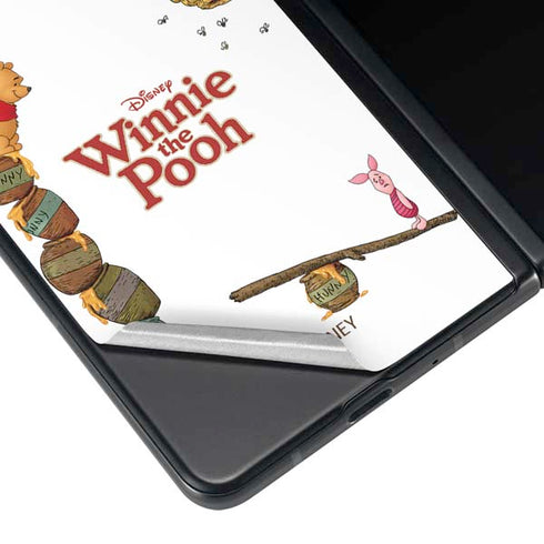 Disney Winnie the Pooh Honey Hive Galaxy Z Fold3 5G Skin