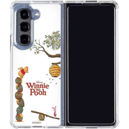 Disney Winnie the Pooh Honey Hive Galaxy Z Fold5 5G Clear Case