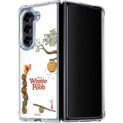 Disney Winnie the Pooh Honey Hive Galaxy Z Fold5 5G Clear Case