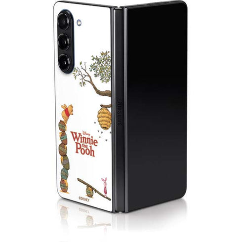 Disney Winnie the Pooh Honey Hive Galaxy Z Fold5 5G Skin