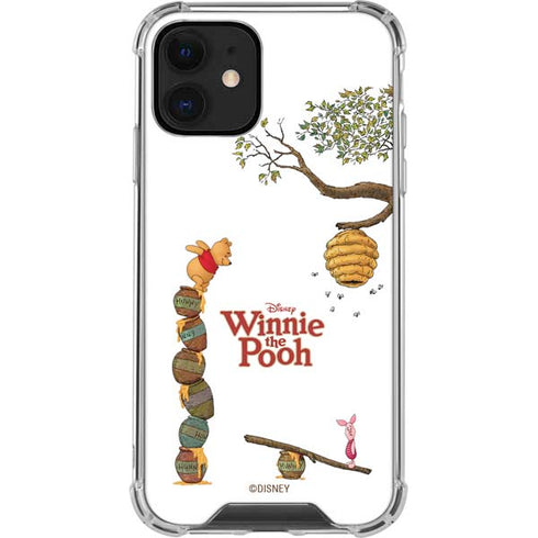 Disney Winnie the Pooh Honey Hive iPhone 12 Clear Case