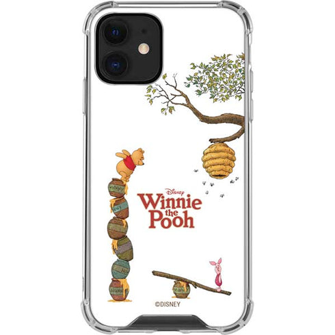 Disney Winnie the Pooh Honey Hive iPhone 12 Mini Clear Case