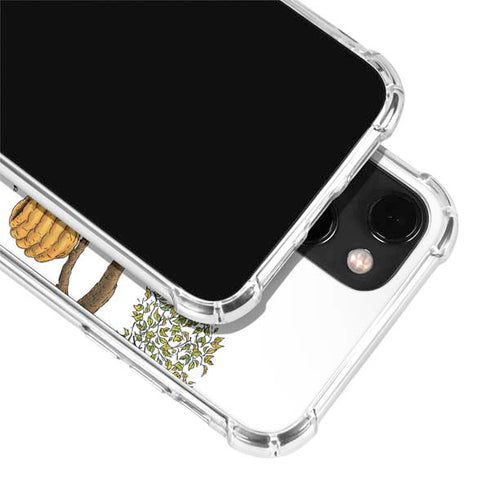 Disney Winnie the Pooh Honey Hive iPhone 13 Mini Clear Case