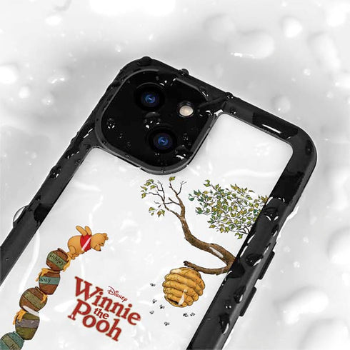 Disney Winnie the Pooh Honey Hive iPhone 13 Mini Waterproof Case