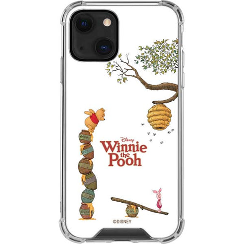 Disney Winnie the Pooh Honey Hive iPhone 14 Clear Case