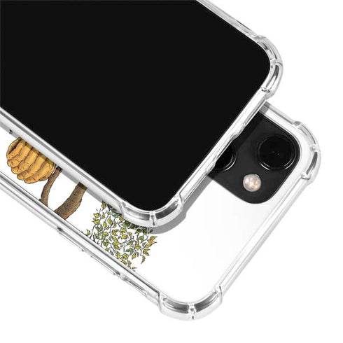 Disney Winnie the Pooh Honey Hive iPhone 14 Plus Clear Case