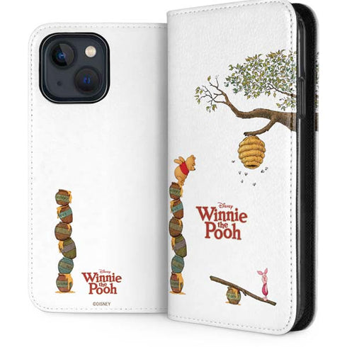 Disney Winnie the Pooh Honey Hive iPhone 14 Plus Folio Case