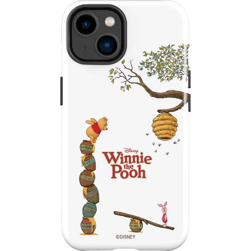 Disney Winnie the Pooh Honey Hive iPhone 14 Plus Impact Case