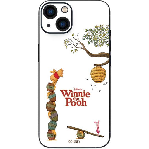Disney Winnie the Pooh Honey Hive iPhone 14 Plus Skin