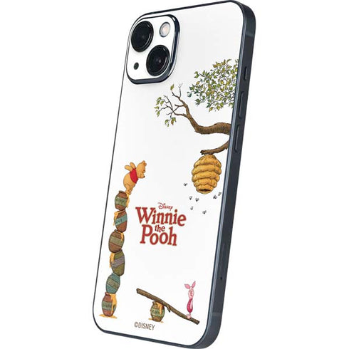 Disney Winnie the Pooh Honey Hive iPhone 14 Plus Skin