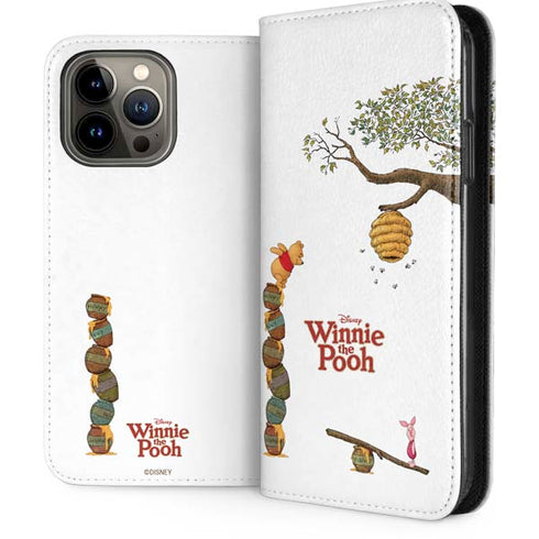 Disney Winnie the Pooh Honey Hive iPhone 14 Pro Max Folio Case