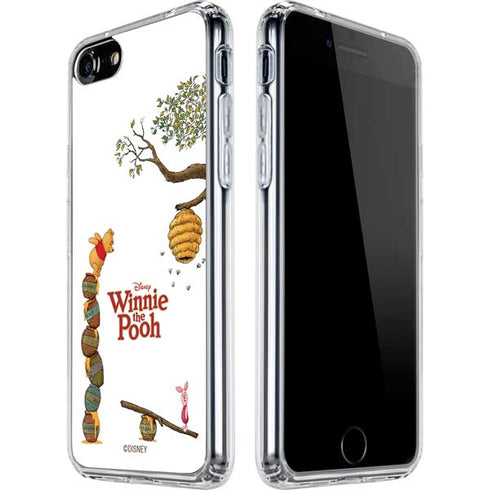 Disney Winnie the Pooh Honey Hive iPhone SE (2nd & 3rd Gen) Clear Case