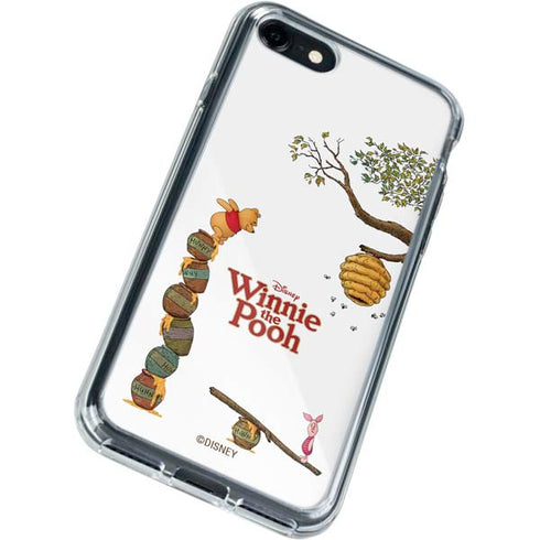 Disney Winnie the Pooh Honey Hive iPhone SE (2nd & 3rd Gen) Clear Case