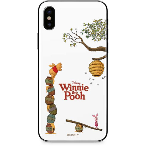 Disney Winnie the Pooh Honey Hive iPhone XS Skin