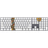 Disney Winnie the Pooh Honey Hive Magic Keyboard with Numeric Keypad Skin