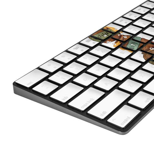 Disney Winnie the Pooh Honey Hive Magic Keyboard with Numeric Keypad Skin