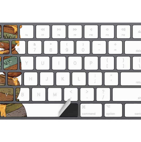 Disney Winnie the Pooh Honey Hive Magic Keyboard with Numeric Keypad Skin