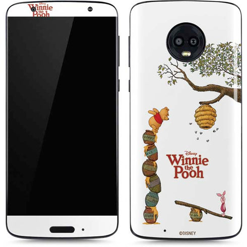 Disney Winnie the Pooh Honey Hive Moto G6 Skin