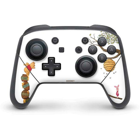 Disney Winnie the Pooh Honey Hive Nintendo Switch Pro Controller Skin