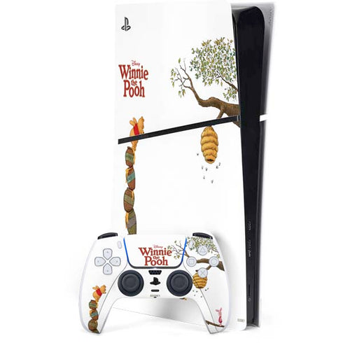 Disney Winnie the Pooh Honey Hive PS5 Slim Digital Edition Console Skin