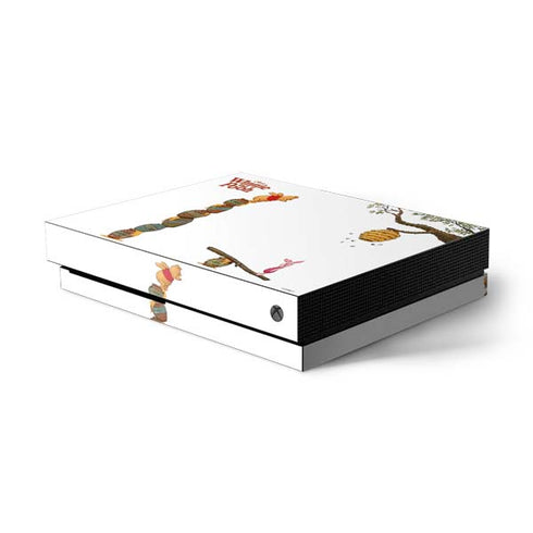Disney Winnie the Pooh Honey Hive Xbox One X Console Skin
