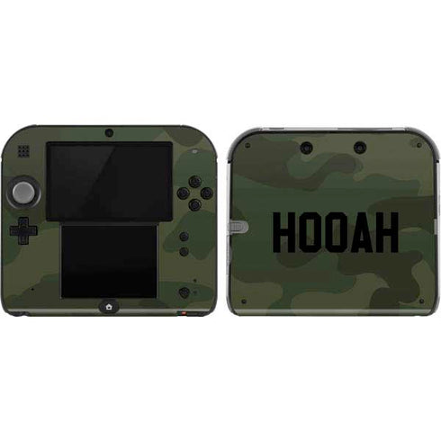 Hooah Military Nintendo 2DS Skin