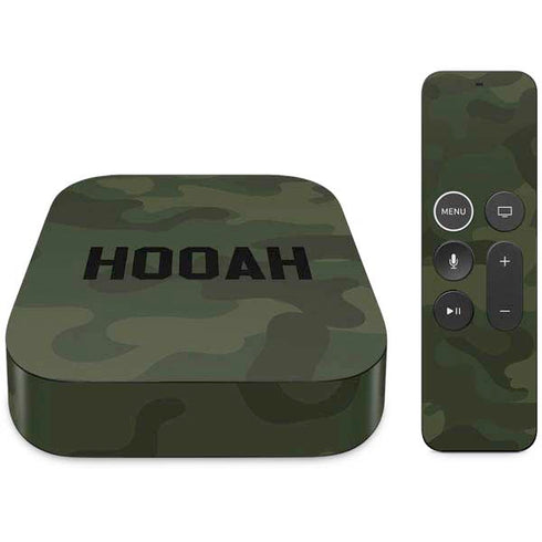 Hooah Military Apple TV Skin