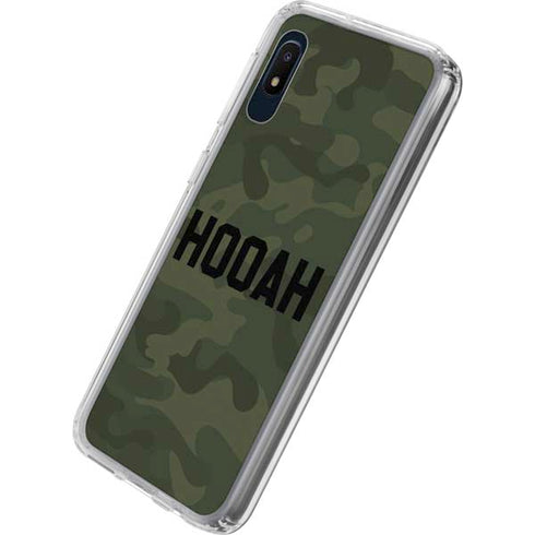 Hooah Military Galaxy A10e Clear Case