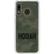 Hooah Military Galaxy A20 Clear Case