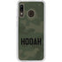 Hooah Military Galaxy A20 Clear Case