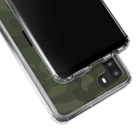 Hooah Military Galaxy A21 Clear Case