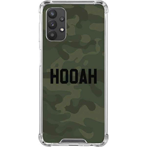 Hooah Military Galaxy A32 5G Clear Case