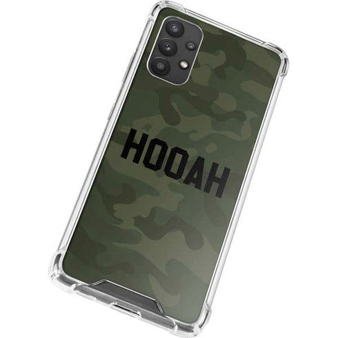 Hooah Military Galaxy A32 5G Clear Case