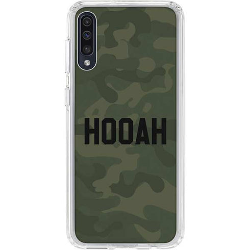 Hooah Military Galaxy A50 Clear Case