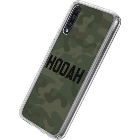 Hooah Military Galaxy A50 Clear Case