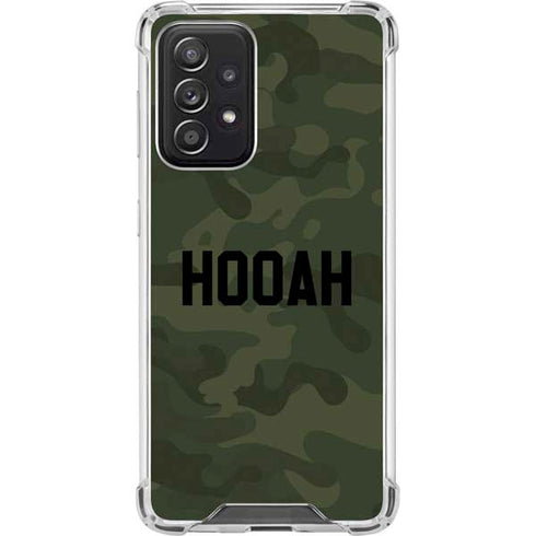 Hooah Military Galaxy A52 5G Clear Case