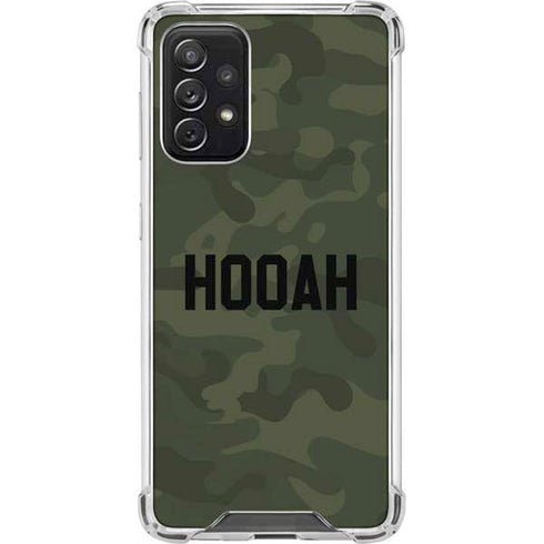 Hooah Military Galaxy A72 5G Clear Case