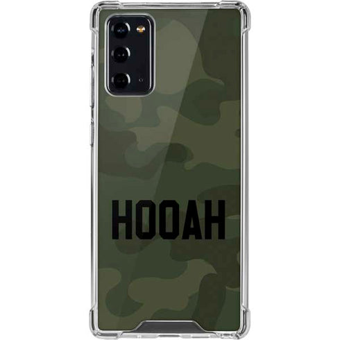 Hooah Military Galaxy Note20 5G Clear Case