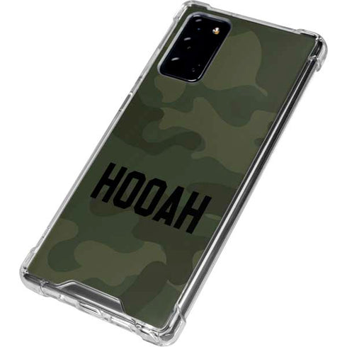 Hooah Military Galaxy Note20 5G Clear Case