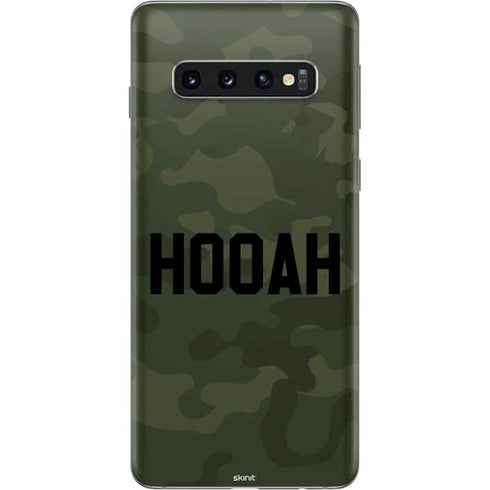 Hooah Military Galaxy S10 Skin