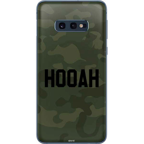 Hooah Military Galaxy S10e Skin