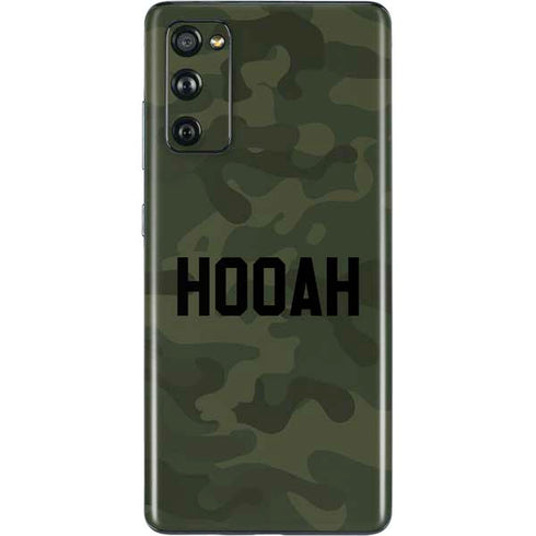 Hooah Military Galaxy S20 Fan Edition Skin