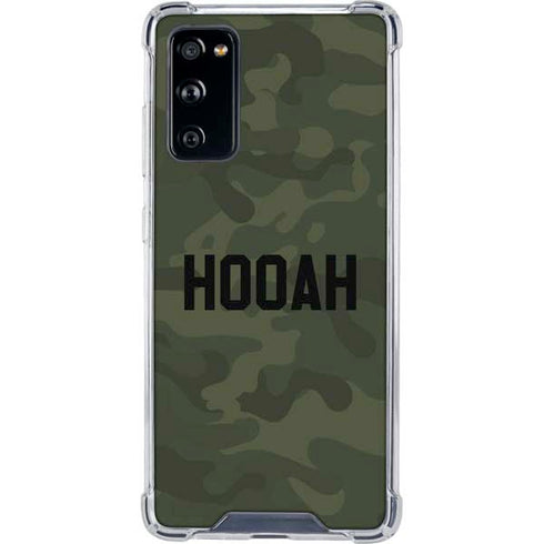 Hooah Military Galaxy S20 FE Clear Case