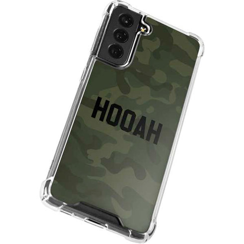 Hooah Military Galaxy S21 FE Clear Case