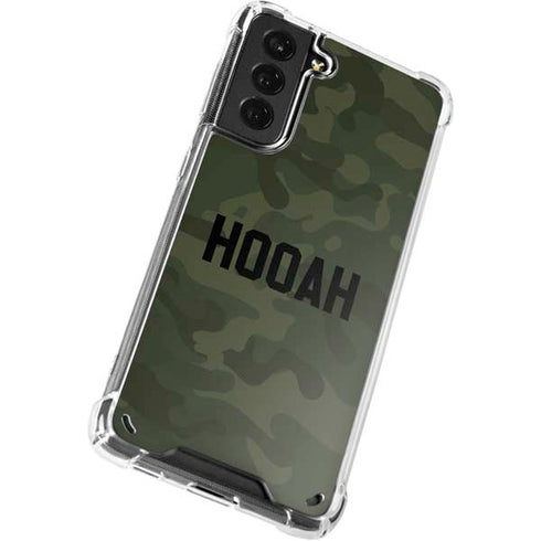 Hooah Military Galaxy S21 Plus 5G Clear Case