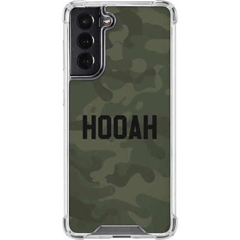 Hooah Military Galaxy S22 Clear Case