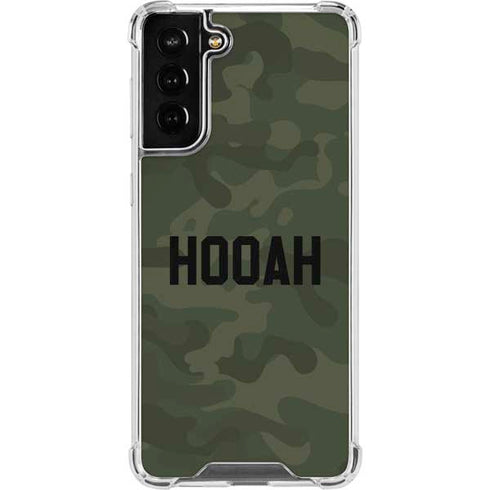Hooah Military Galaxy S22 Plus Clear Case
