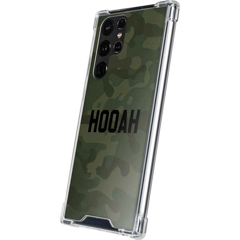 Hooah Military Galaxy S22 Ultra Clear Case