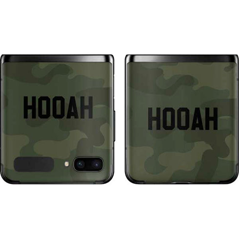 Hooah Military Galaxy Z Flip Skin