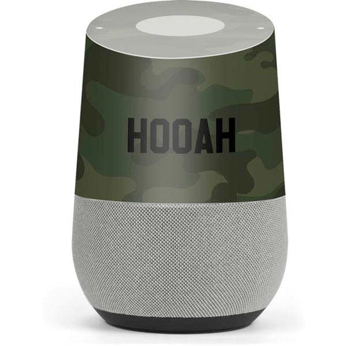 Hooah Military Google Home Skin